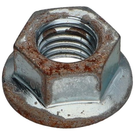 Ecrou Collerette Lisse M12 Classe 8 Rouillé - 1 pièce (1/2)