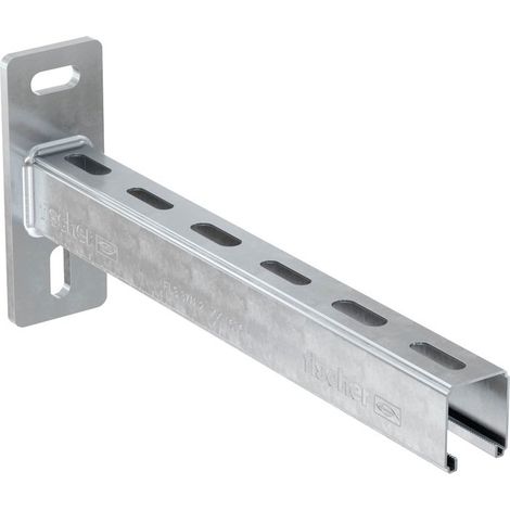 Console de rail de supportage ALK Fischer - Hauteur 37 mm - Longueur 450 mm