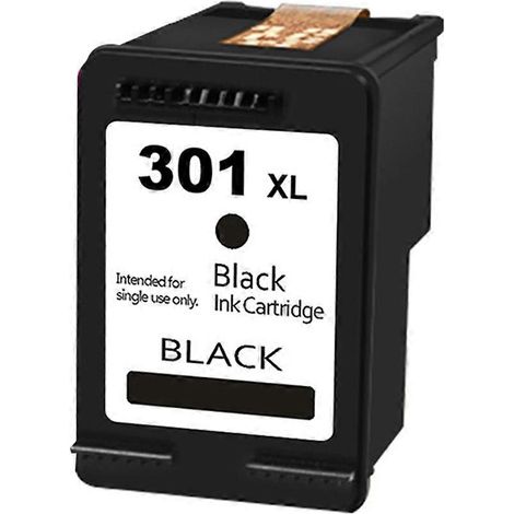 Cartouche d'encre 301XL de remplacement pour HP 301, noire, pour imprimante Deskjet (1/5)