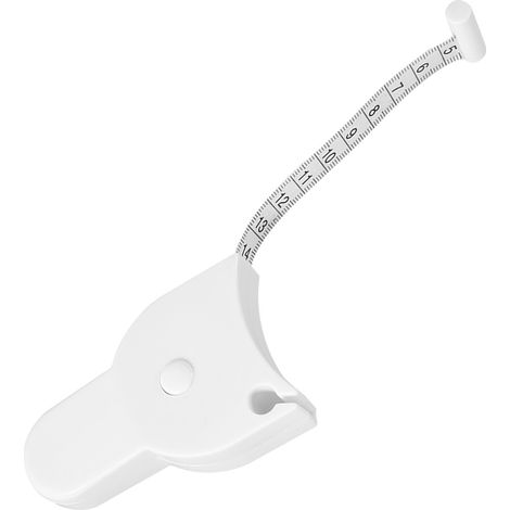 Mètre ruban rétractable 150 cm/60 pouces, précis pour mesure corporelle, fitness et couture (1/5)