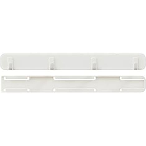 Rail extensible 4 crochets adhésif sans perçage pour salle de bain ou dortoir (1/5)
