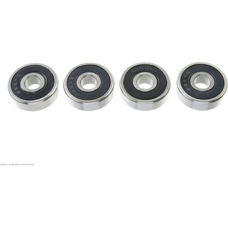 Revtec - Ball Bearing - Chrome Steel - ABEC 3 - Rubber Shielded - 6X19X6 - 626-2RS - 4 pcs