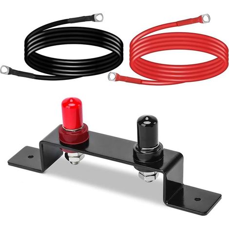 Kit di avviamento di emergenza, cavo da 120 cm, rame puro, staffa in PVC, per UTV e ATV (1/5)