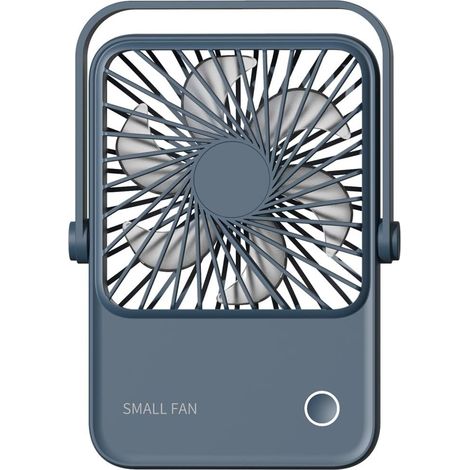 Petit ventilateur de bureau silencieux USB avec support pliable (1/5)