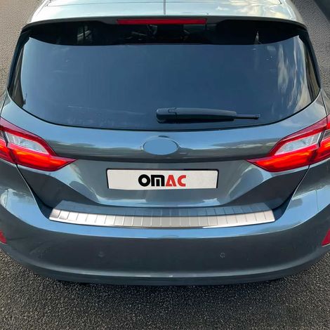 OMAC Ladekantenschutz Stoßstangenschutz für Ford Fiesta mk7 2017-2023 5Tür – Edelstahl Chrom (1/5)