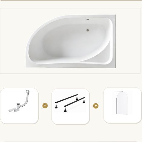 Baignoire CALMA 170x100 droite sans tablier (1/5)