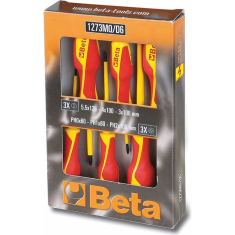 BETA 1273MQ D6 SERIE 6 CACCIAVITE C/ISOLAMENTO