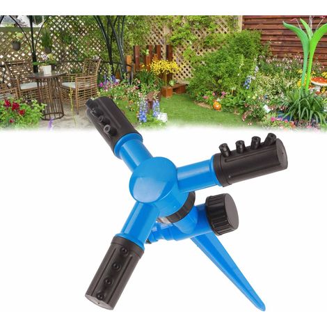 Automatischer 360°-Gartensprenger mit drehbarer Düse zur Bewässerung von Rasenflächen und Gärten (1/5)