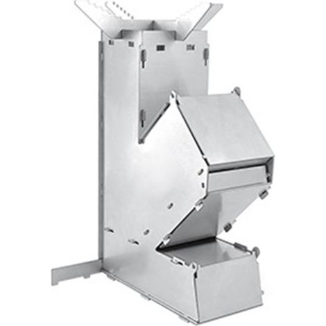 Poêle à bois pliable d'extérieur détachable (1/5)