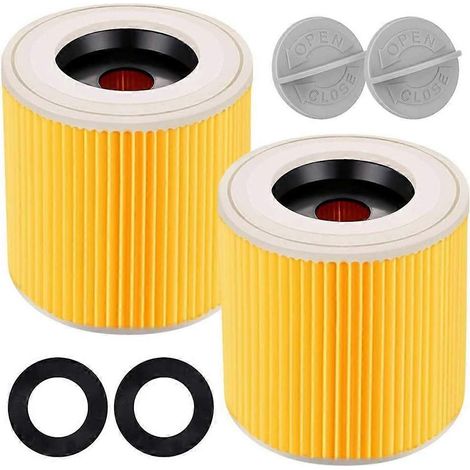 Filtre HEPA pour Karcher WD3 WD3P WD2 WD1 MV2 MV3 A2604 A2004 A2204 A2054 NT27/1 SE 4001 SE 4002 pièces d'aspirateur (1/5)