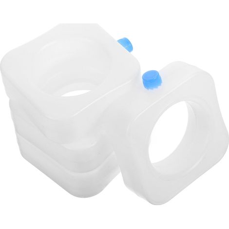 Boîte à Glace pour Ventilateur Air Conditionné 4pcs en Pe Blanc Blocs Réfrigérants Réutilisables Ambiance Estivale Rapide Bureau la Maison (1/5)