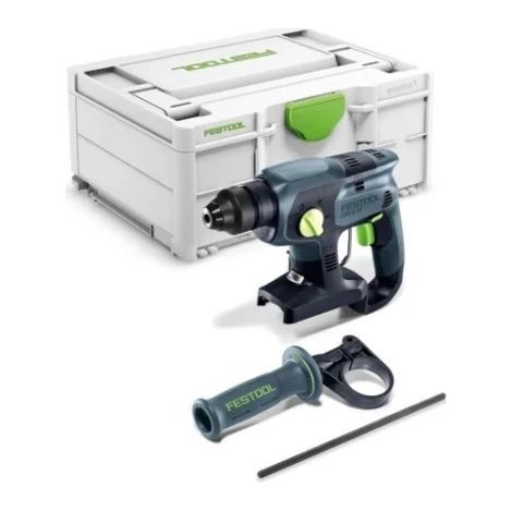 Martello combinato a batteria Festool KHC-S 18-Basic senza batteria e caricabatteria, contenuto in un Systainer (1/5)