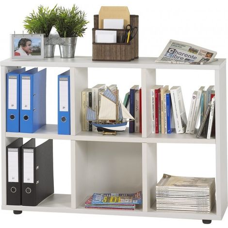 Rayonnage 6 cases gris Koza