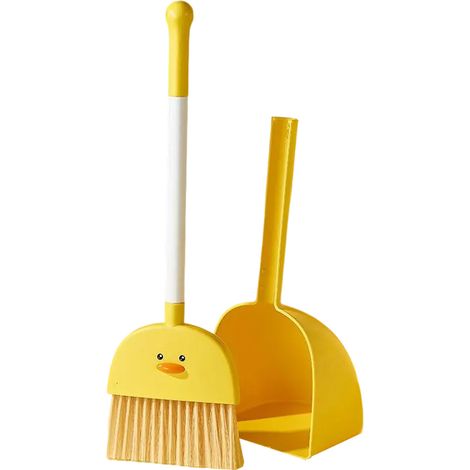 Ensemble balai et pelle pour enfants, petit balai-serpillère spécial bébé, jouet de balayage et de nettoyage pour enfants (1/5)