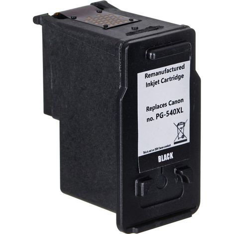 Cartouches d'encre noire SUPERBULK B-C540 pour imprimante Canon (remplace la Canon PG-540XL) Standard (1/4)