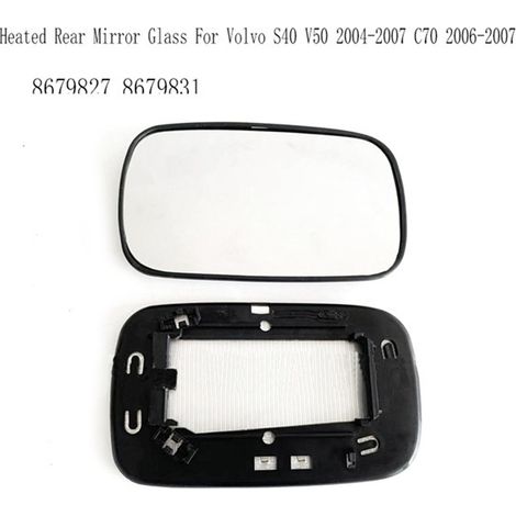 1 pair of 8679827 8679831 are suitable for 04-07 Volvo S40 V50 heated rearview mirrors (1/4)