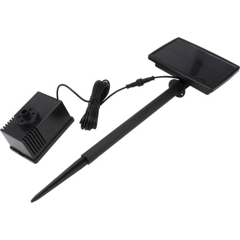 Kit Fontaine Solaire Multi-usage pour Bassin Extérieur avec Pompe à Eau Dc pour Jardin et Parc (1/5)