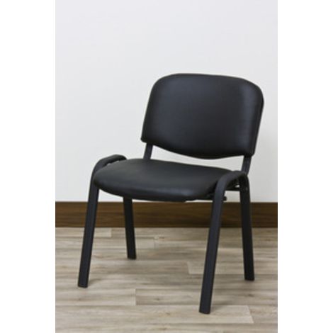 C SEDIA INTERLOCUTORIA WORK NERO PVC- 5,0 pz