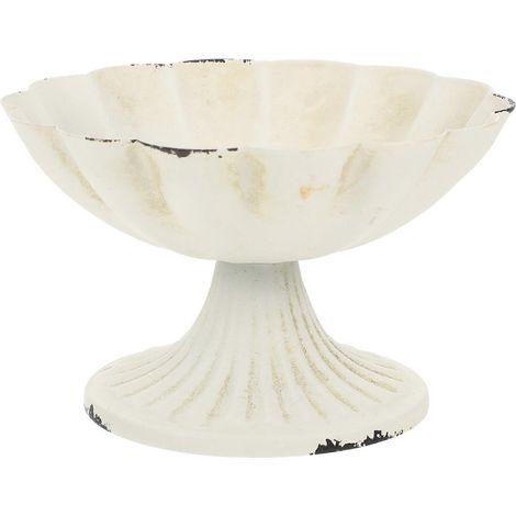 Vase vintage pour table à manger, contenant pour plantes, pot de fleurs d'intérieur-13X8.5CM-White
