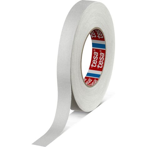 Ruban adhésif toilé 4541 Tesa, blanc, toilé, 19mm x 50m, 3,6 N/cm ( Prix pour Paquet de 48 )