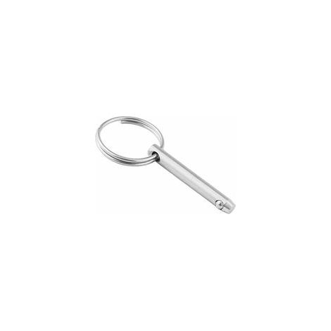 4 Pcs Goupilles Boule Libration Rapide, Acier Inoxydable 316 Goupilles Dgagement Rapide de Diamtre 6.3mm avec Extrmit Boule Ressort (1/3)