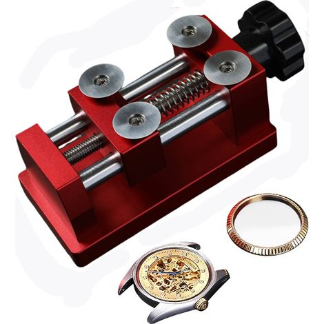 Bezel opening, crystal replacement, external bezel opening, tools for threaded bezels, bezel opening machine, watch repair tools, YD481 1 four-blade machine--DTEKGAZ