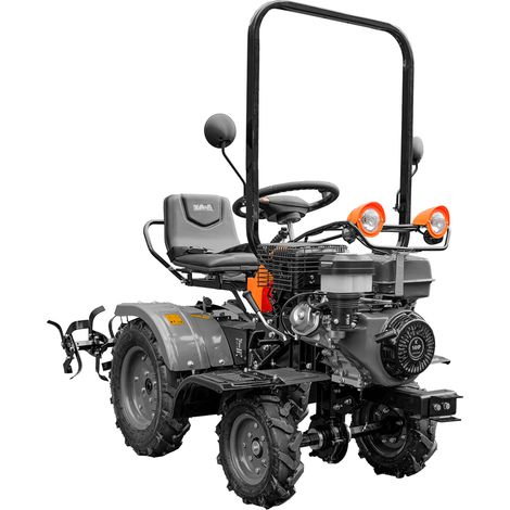 Kawapower Mini Tractor Cultivador 14HP Gasolina - Arranque Eléctrico, 4 Velocidades (1/5)