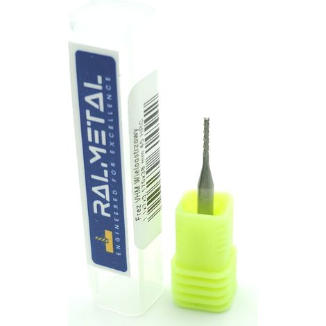 Fresa diamantata a più taglienti per PCB 1,1 x 3,175 x 38 (1/3)