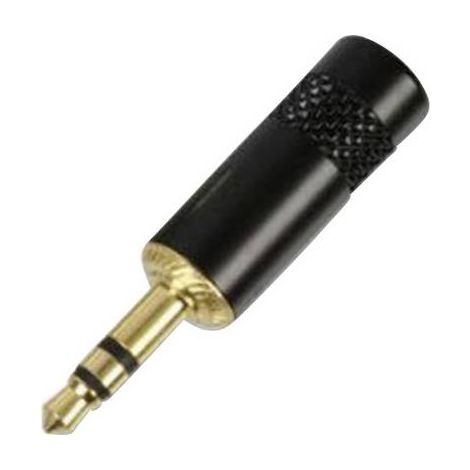 Jack 3.5 mm mâle, droit Rean AV NYS 231 B-CON Nombre de pôles: 3 stéréo noir 1 pc(s) D24442 (1/2)