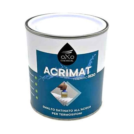 SMALTO PER CALORIFERI ALL'ACQUA 750 ml - Bianco satinato