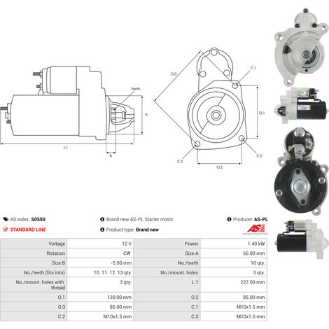 MOTOR DE ARRANQUE PEUGEOT 206 2.0 HDi