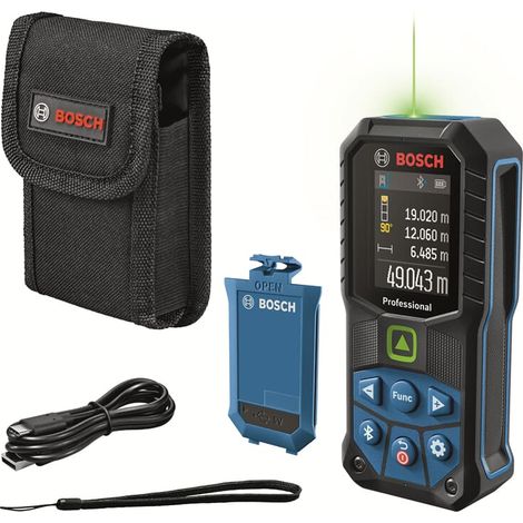 Laser-Entfernungsmesser GLM 50-27 CG + BA 3.7V 1.0Ah A BOSCH 50 m - 0601072U01 (1/5)