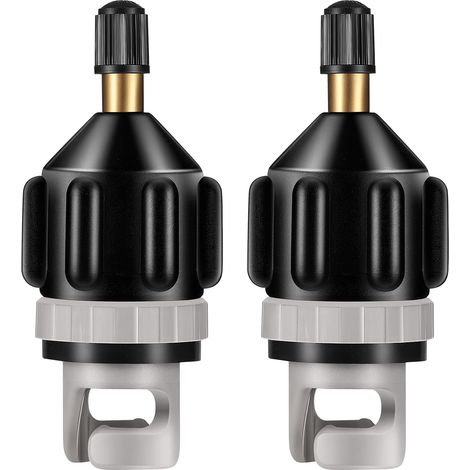 2 piezas de conector de kayak, convertidor de bomba de aire para tabla de paddle surf inflable (1/5)