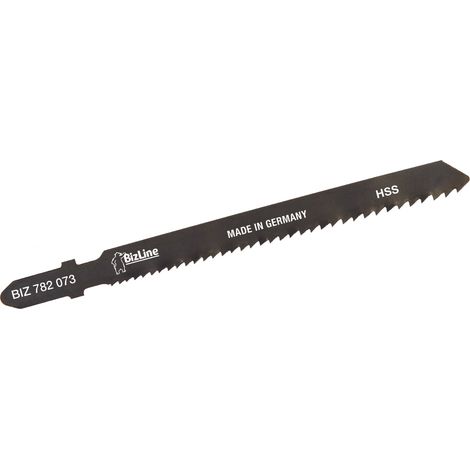 lame scie sauteuse - acier - rapide - lot de 2 - bizline