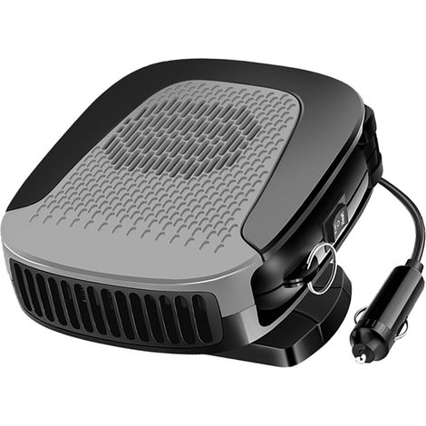 Ventilatore per riscaldamento auto, sbrinatore rotante a 360°, riscaldamento rapido per l'interno del veicolo (1/4)