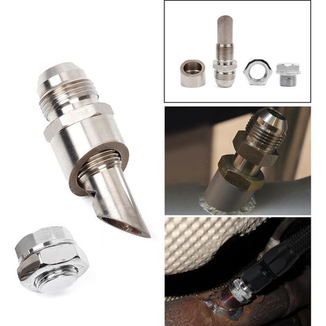 Auto-Modifikationsteile E-VAC Edelstahlverbinder AN10 Reinigungsset M18x1,5 Vakuumstecker (1/5)