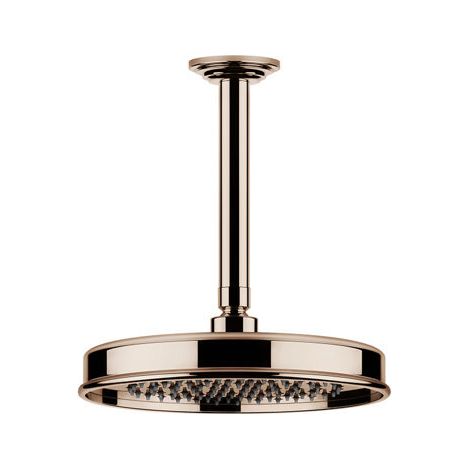 Ducha mural antical Gessi Venti20, D229mm, con articulación y
