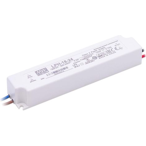Mean Well LPH-18-24 Netzteil 18W 24V 0.75A IP67 Schaltnetzteil CV