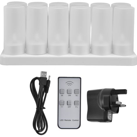 Wiederverwendbare und sichere flammenlose LEDs, ideal für (1/5)