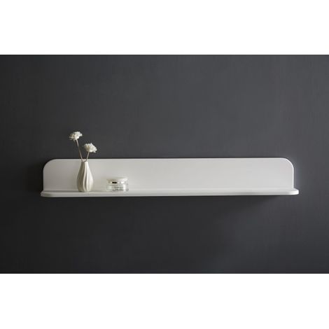Bernstein – Badablage aus Mineralguss 90x12x12cm – Einfache Wandmontage – Hygienische, porenfreie Oberfläche – Ideal für Badezimmer (1/4)