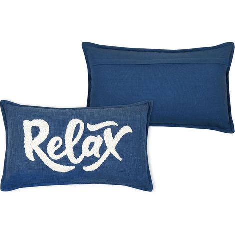 Coussin Stof Arcachon Bleu Confort Extérieur élégant - Stof