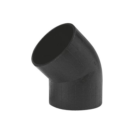 Raccord wavin arc angle ht-pe 45 Grad Maße 5,6x7,9x9,6 cm (1/2)