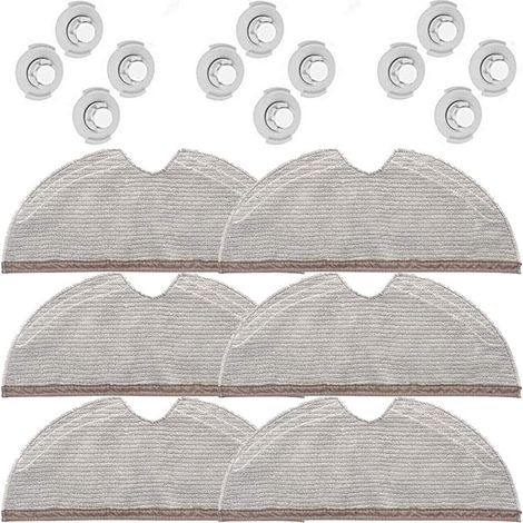 Kit de Serpillières et Noyaux d‘Eau à Couverture Complète pour Xiaomi Roborock S5/S6/S5 Max (1/5)