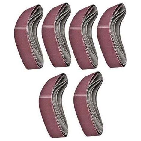 6-Piece GXK51-B Abrasive Belt, Endless Abrasive Belt 915 100mm 60/80/100/120/150/180