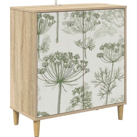 Credenza GOTHA Sonoma 69 x 33 x 75 cm Legno ingegnerizzato vidaXL