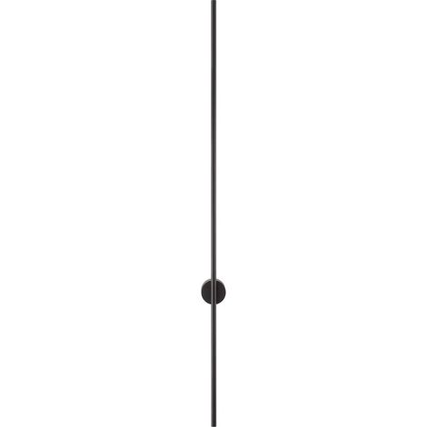 [NEUWERTIG] B-Ware Nova Luce Wandleuchte Wandlampe Led Aden Schwarz Warmweiß Wohnzimmer 120 Cm 20 W