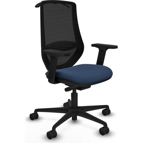 Piqueras y Crespo D036N0H Bürostuhl Blau Marine