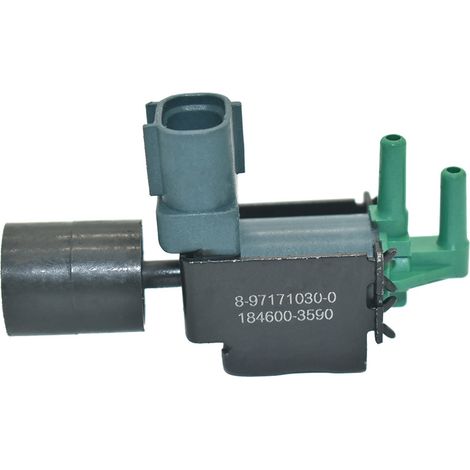 The 184600-3590 solenoid valve is in stock and compatible with Isuzu vehicles. (1846003590) (1/5)