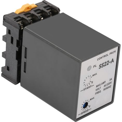 Elektronischer Drehzahlregler für 220-V-Wechselstrommotor SS-22, 50/60 Hz, 90/1700 U/min (1/5)