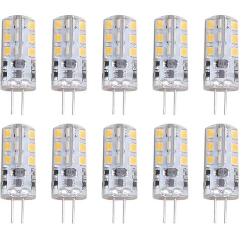 YMYNY 10 Stück G4 LED-Lampe 1,5 W DC12 V Warmweiß 3000 K 110 lm Bi-Pin-Verstärker (1/5)